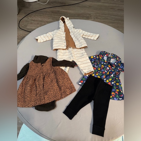 3-6M baby girl cold weather bundle